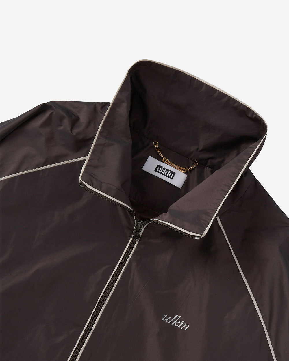 LSD Reflective Logo Windbreaker -Brown