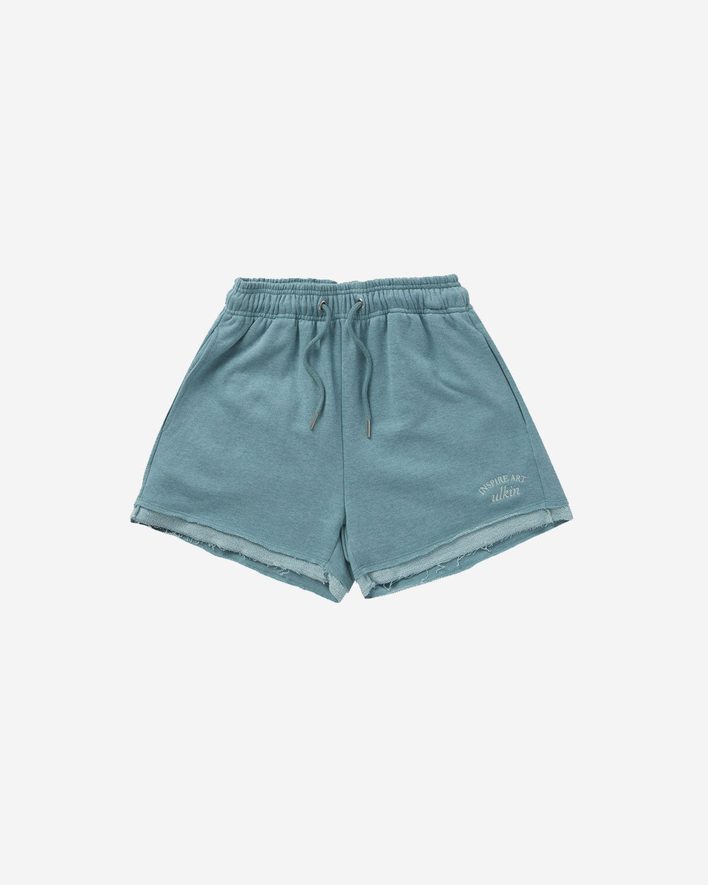 Inspire Art Logo Sweat Shorts -Blue Green