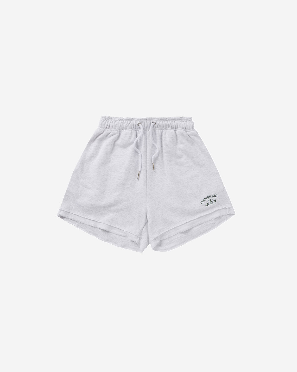 Inspire Art Logo Sweat Shorts - Light Grey