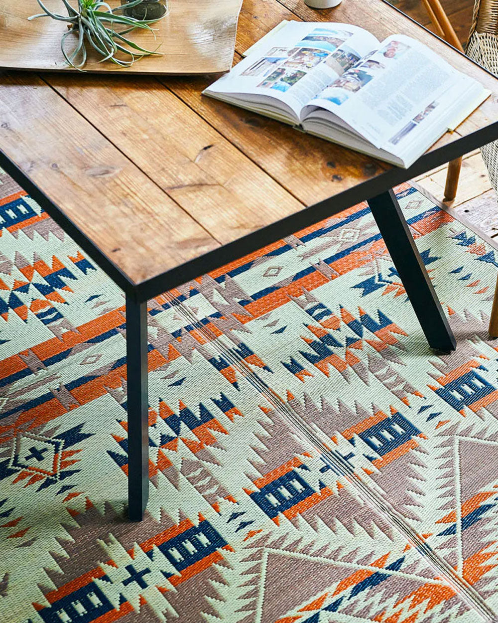 Igusa Rug - Orange