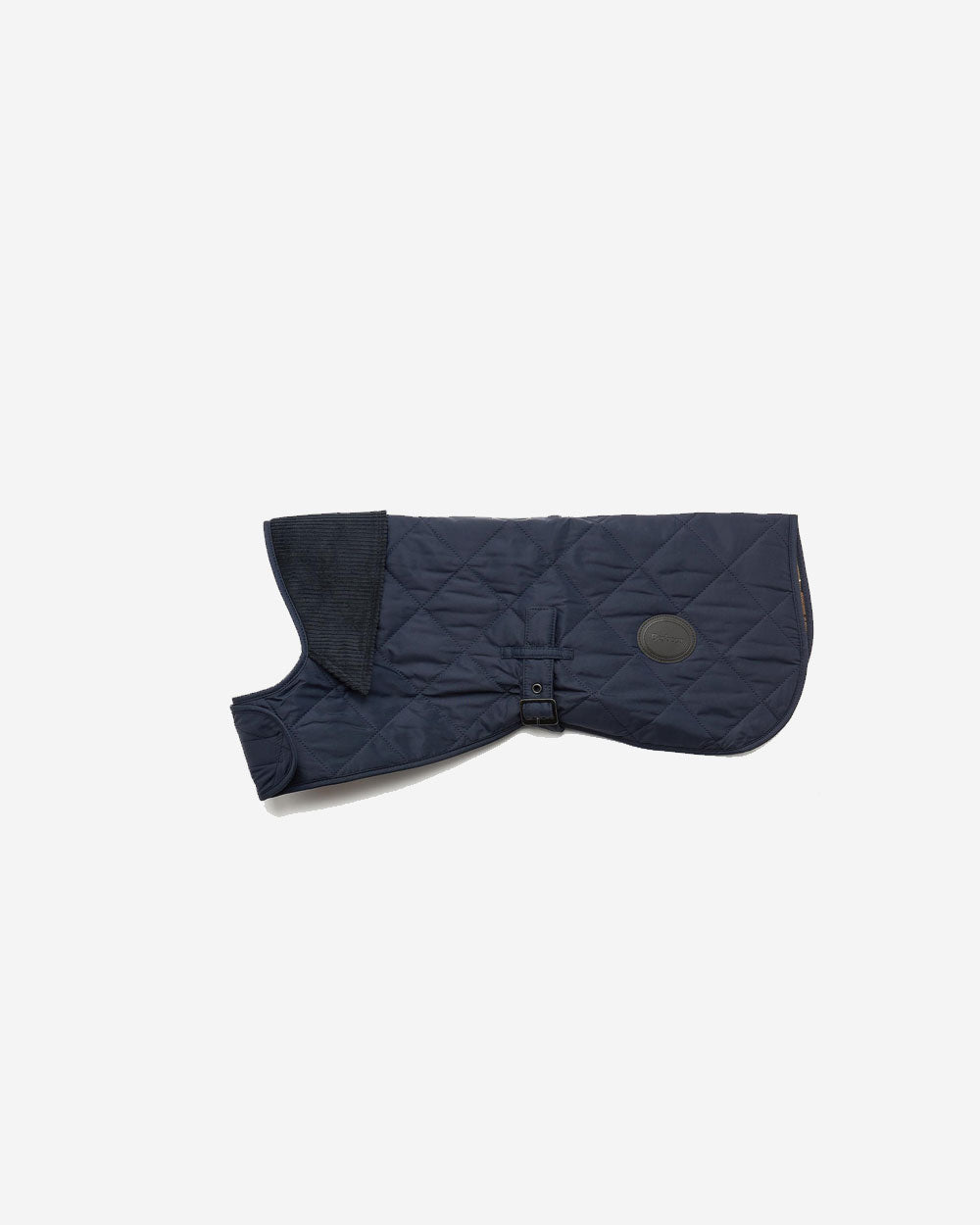 Qulted Dog Coat - Navy