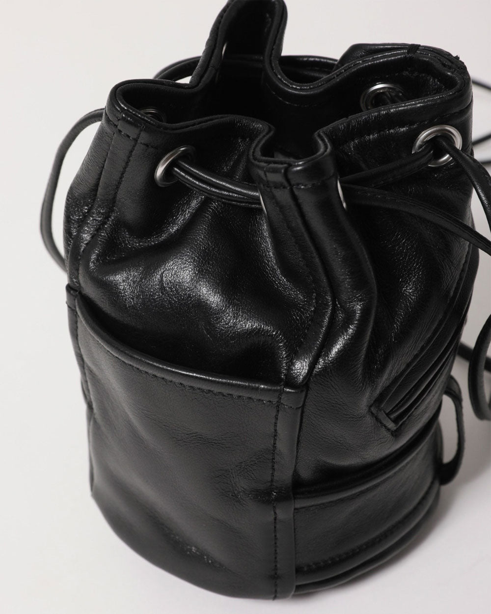 Riders Mini Drawstring Bag - Black