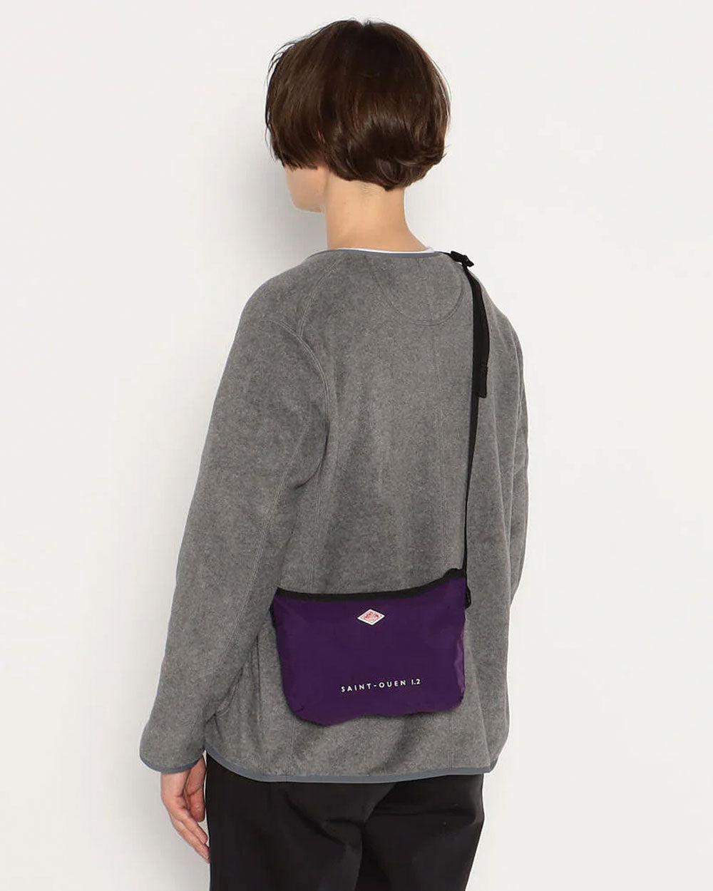 Nylon Shoulder Pouch Saint Ouen 1.2 - Purple