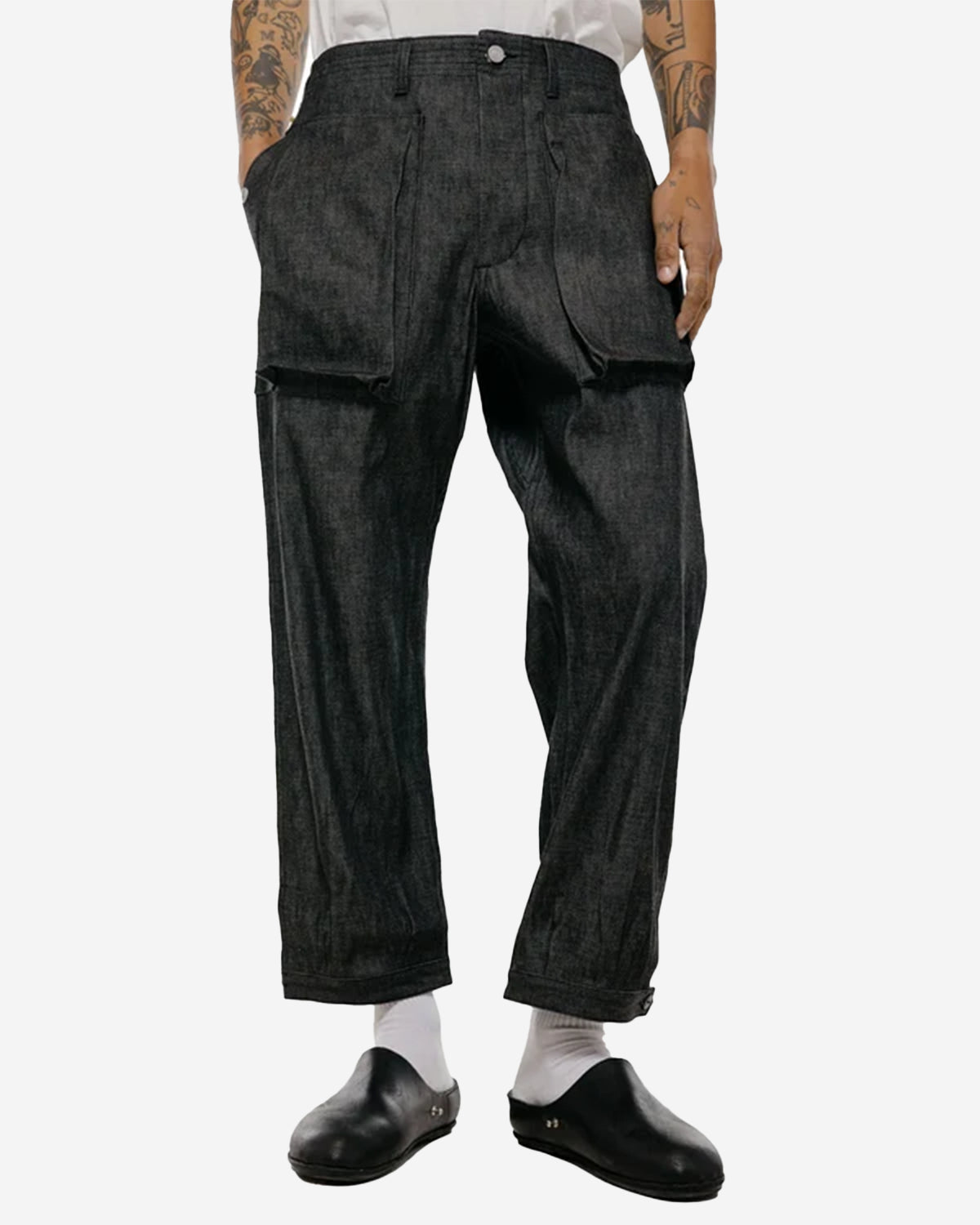 Digs Crew Pants 4/5 - Black