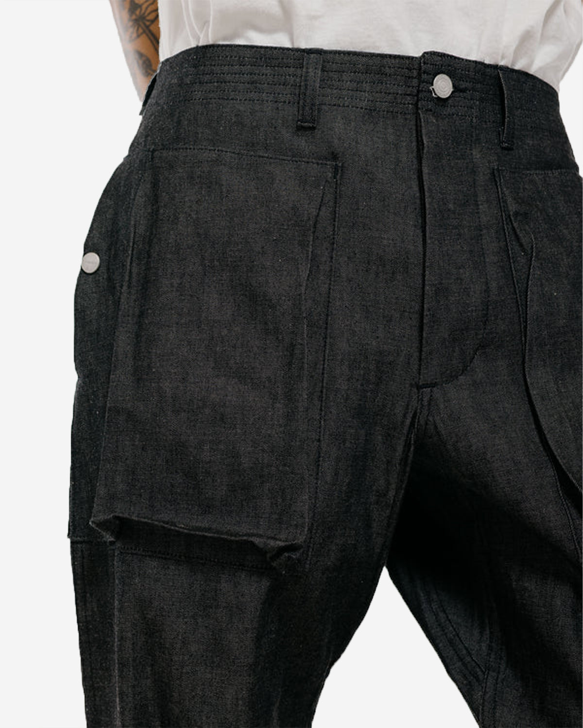Digs Crew Pants 4/5 - Black