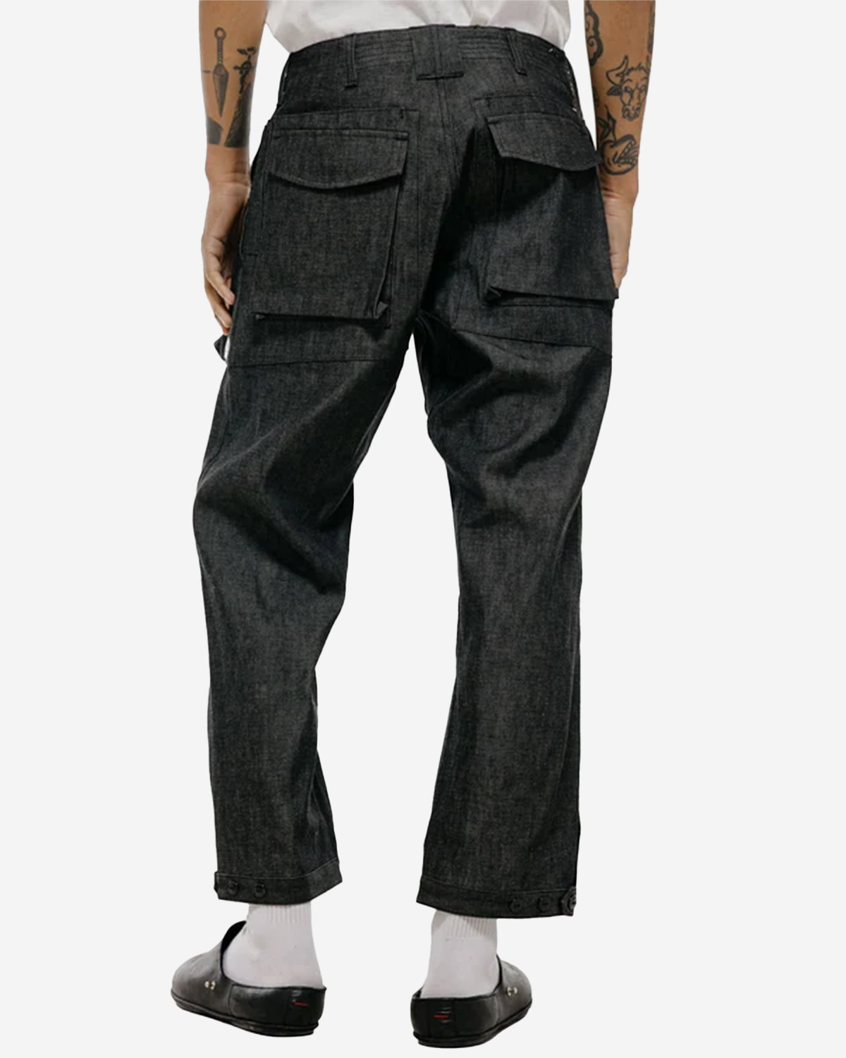 Digs Crew Pants 4/5 - Black