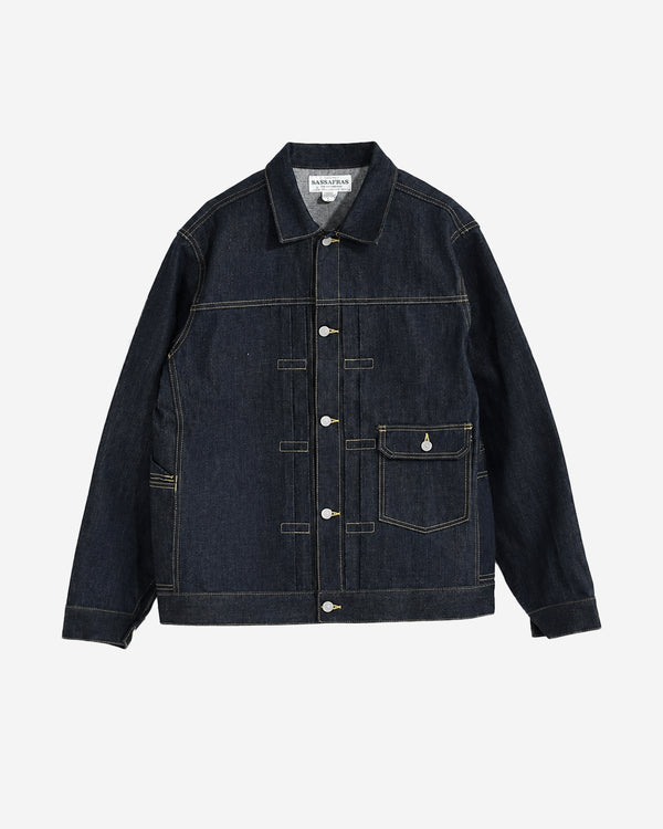 Gardener R Jacket  - Indigo