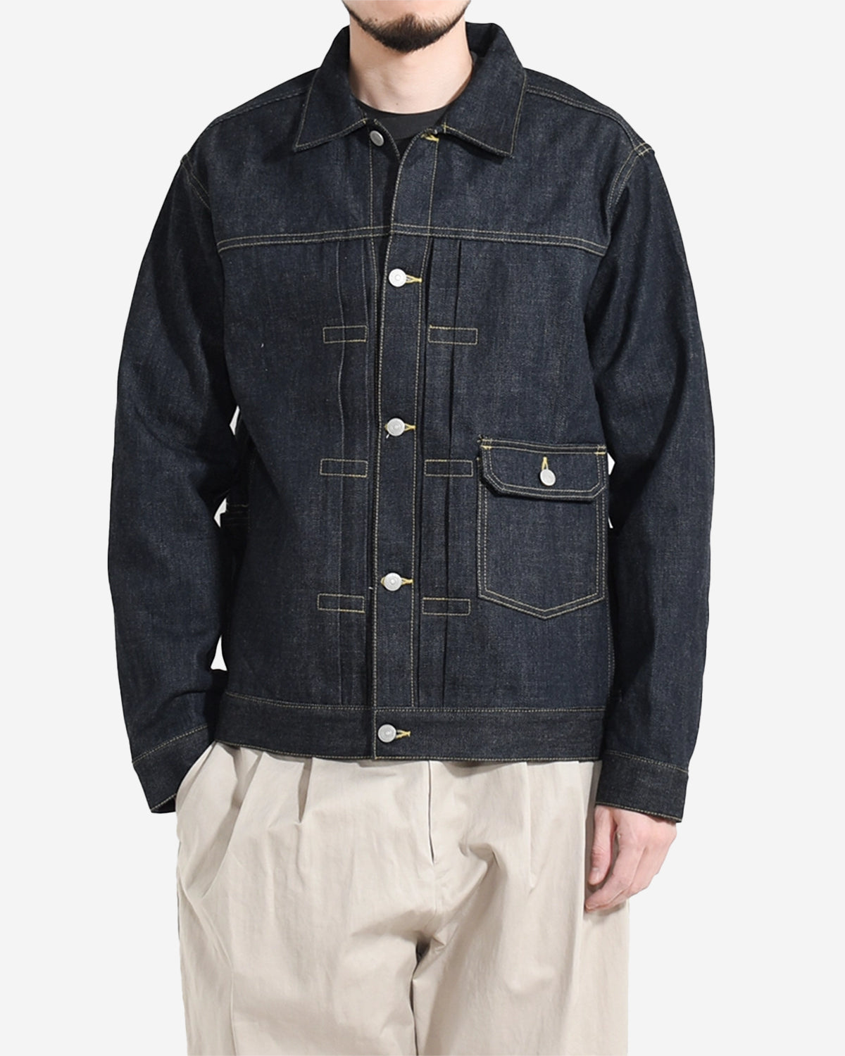 Gardener R Jacket  - Indigo