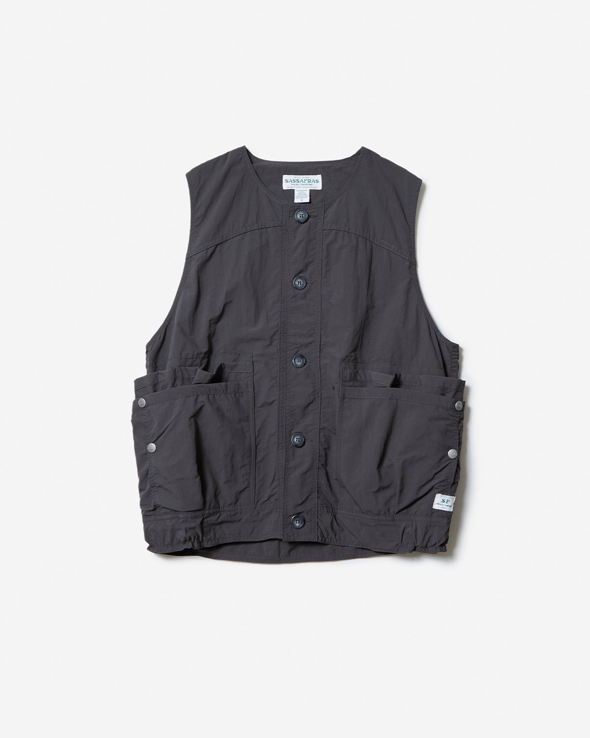 Overgrown Hiker Vest - Charcoal