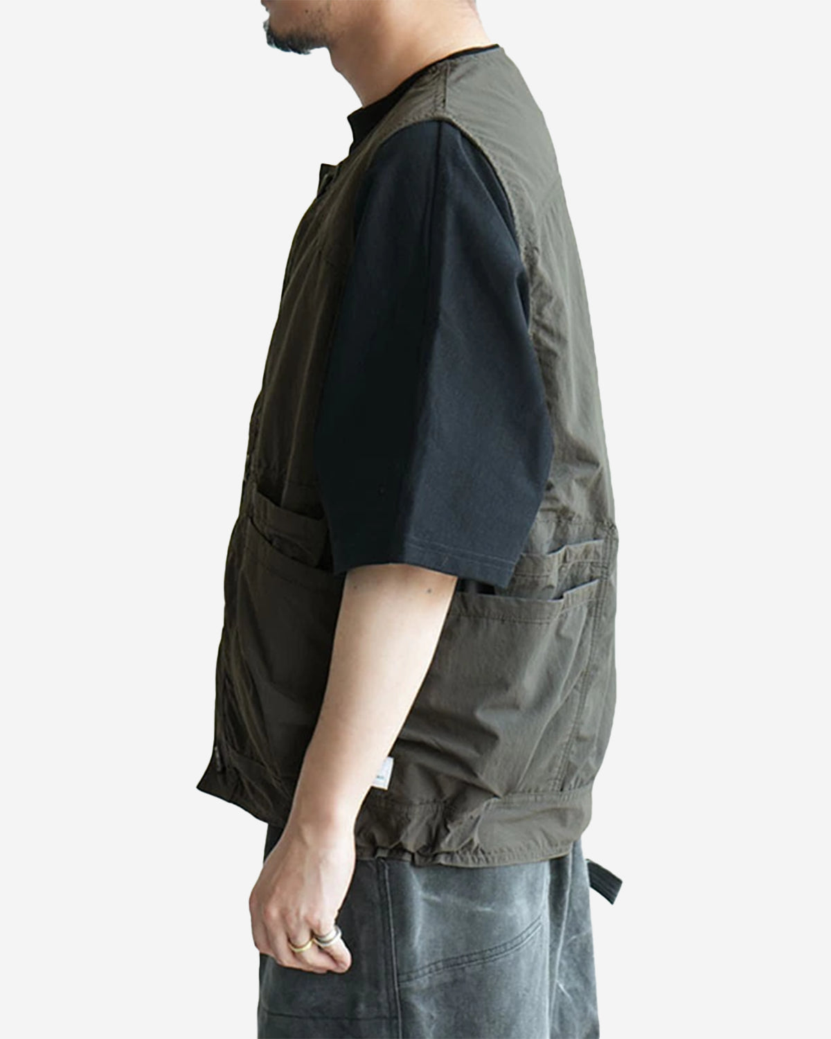 Overgrown Hiker Vest - Charcoal