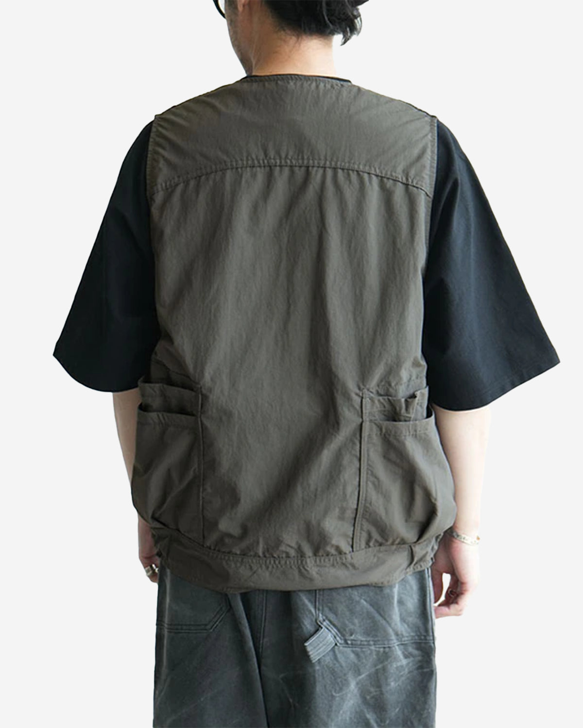 Overgrown Hiker Vest - Charcoal