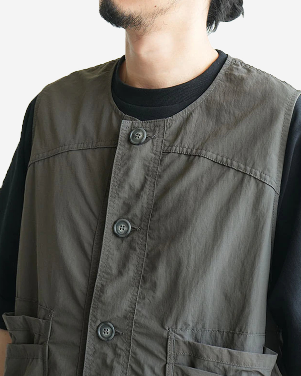 Overgrown Hiker Vest - Charcoal