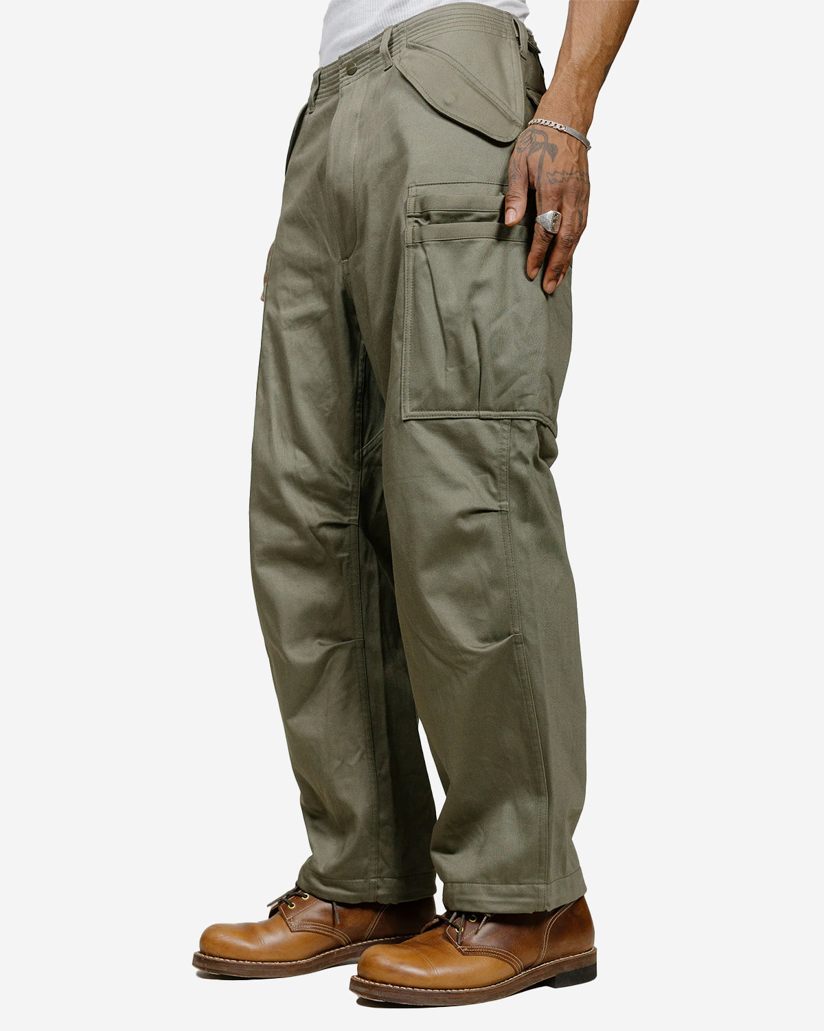 Overgrown Pants  - Olive