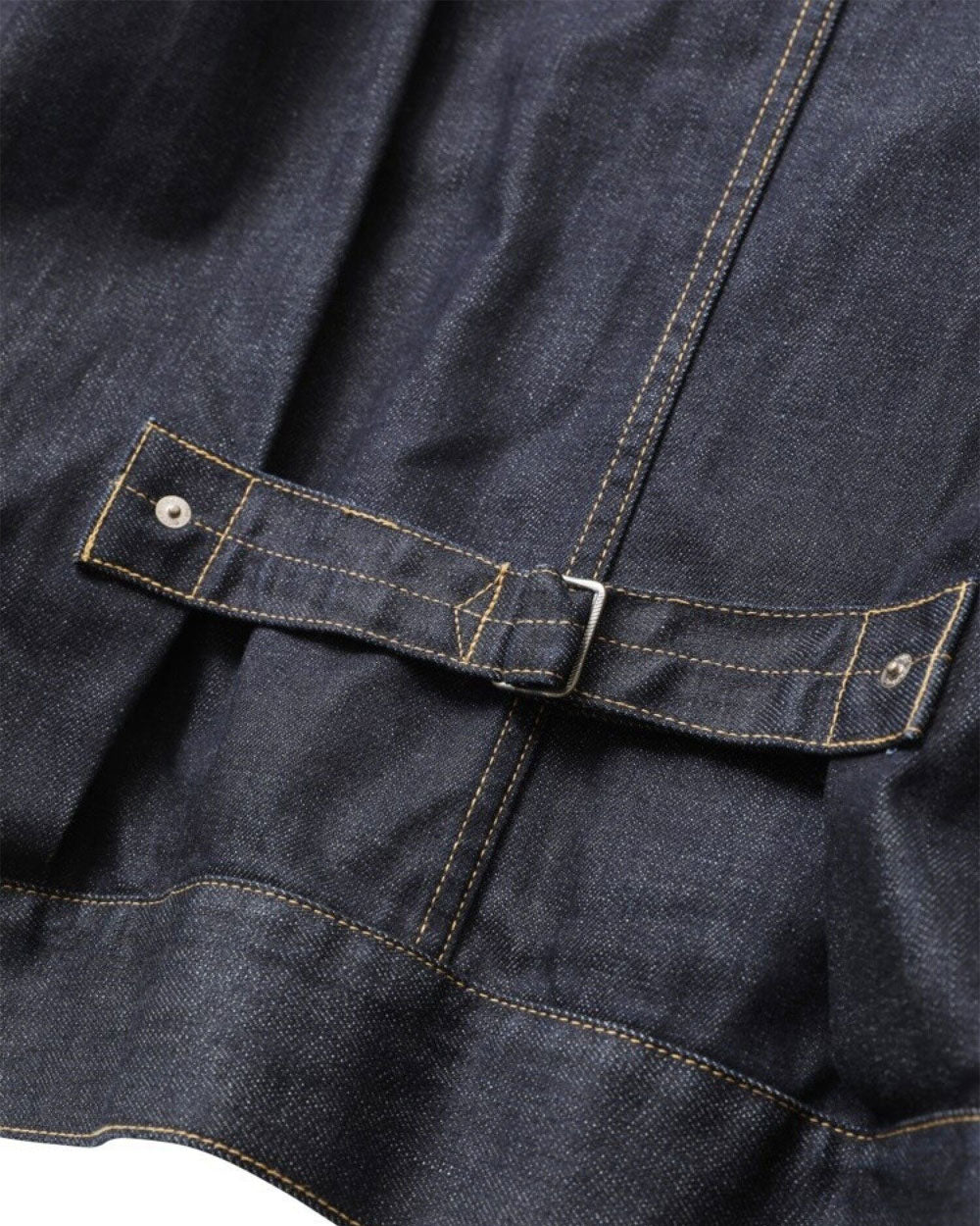 Selvedge Denim Big Blouson - Indigo