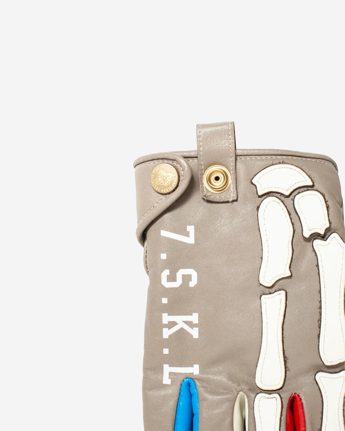 Honda x Seveskig Cow Leather X-ray Gloves Honda - Beige