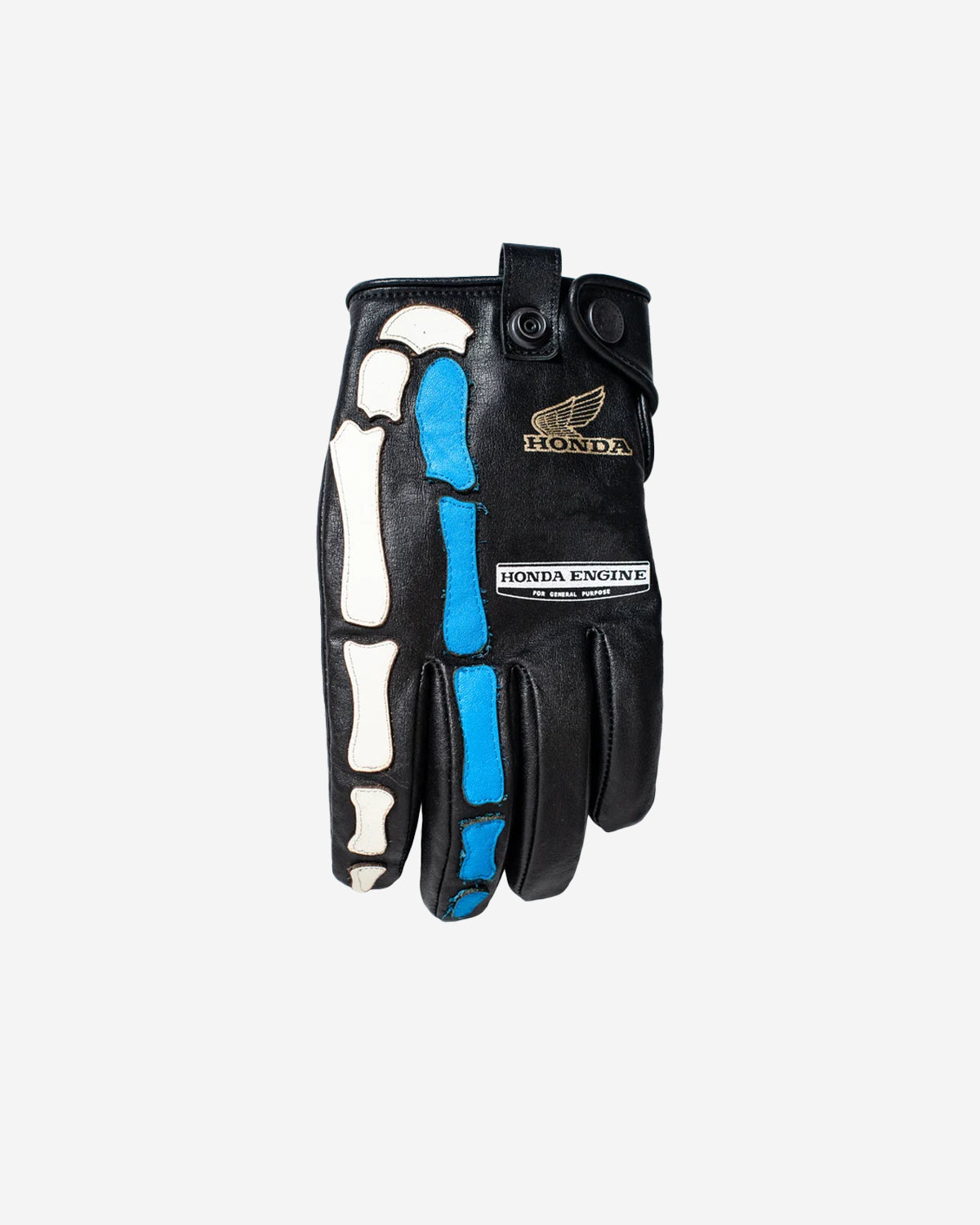 Honda x Seveskig Cow Leather X-ray Gloves Honda - Black