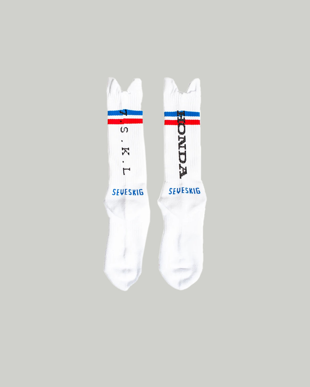 Honda x Seveskig Jacquard Sox - White