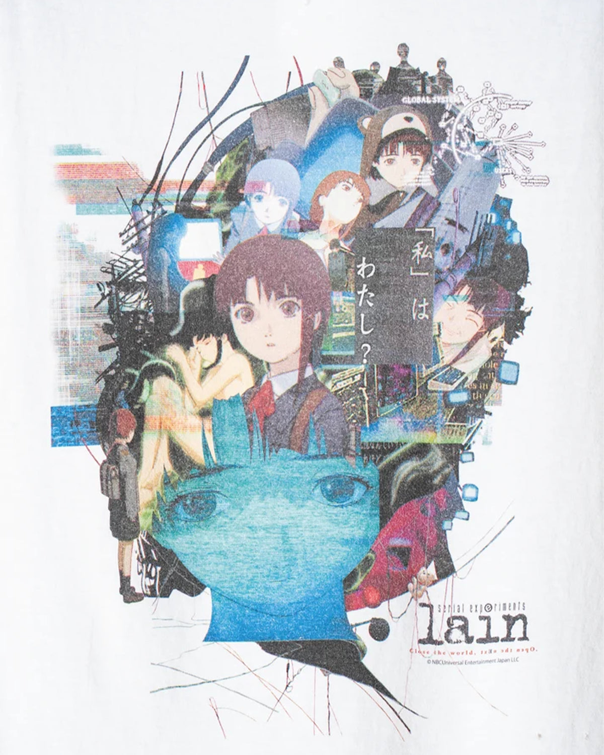 Honda x Seveskig lain S/SL TEE ver - White