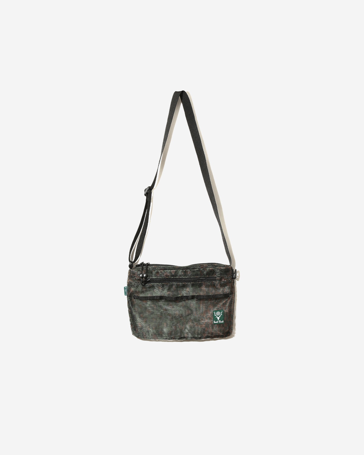 Sacoche - Printed Heavyweight Mesh - Green
