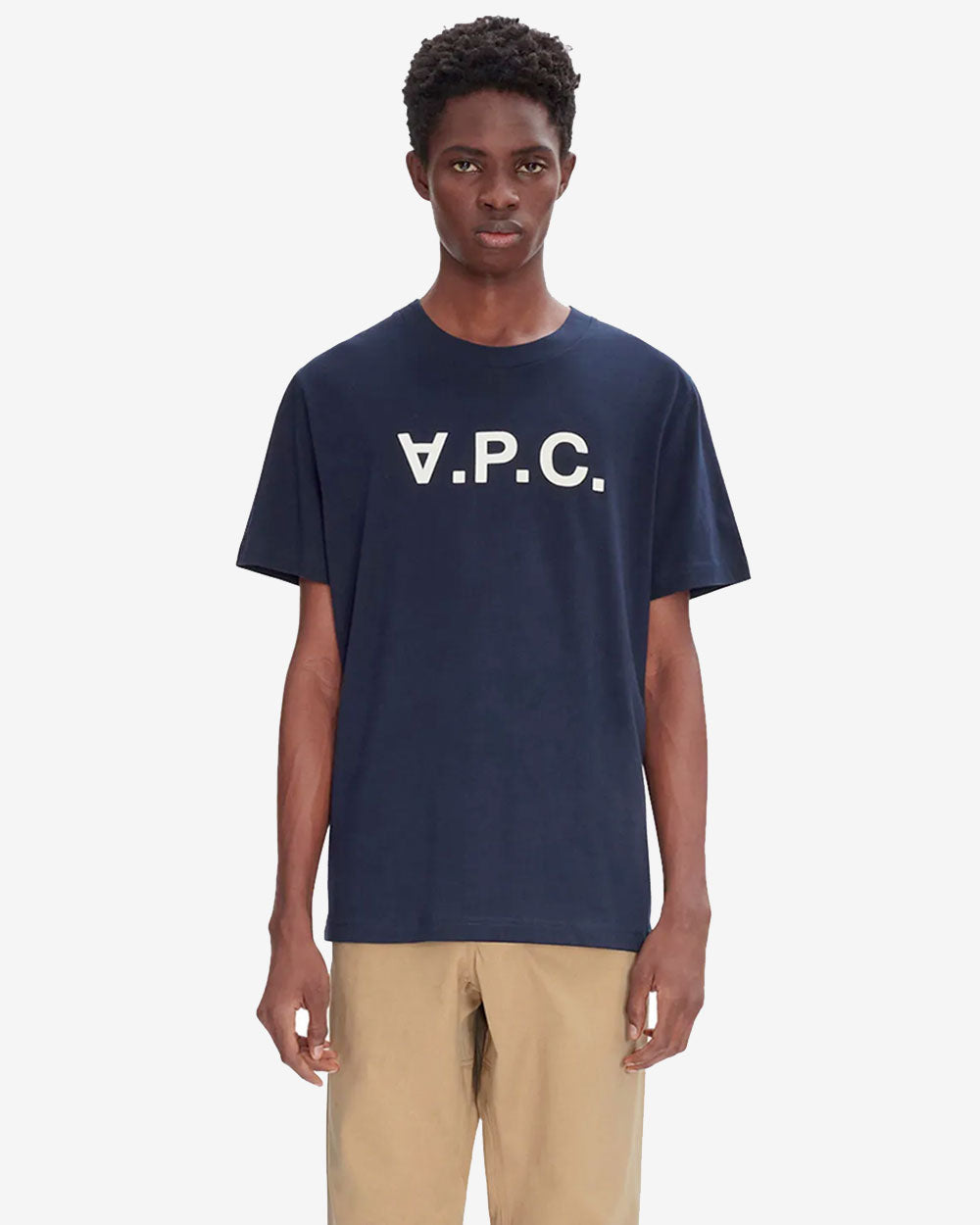 Standard Grand VPC T-Shirt - Dark Navy Blue/Ecru