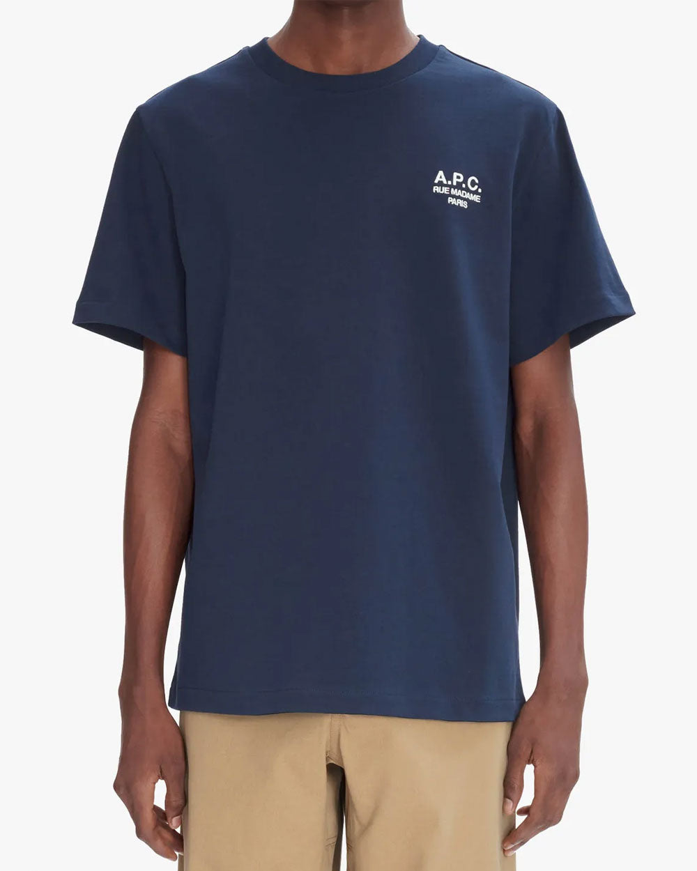 Standard Rue Madame T-Shirt - Dark Navy Blue/Ecru