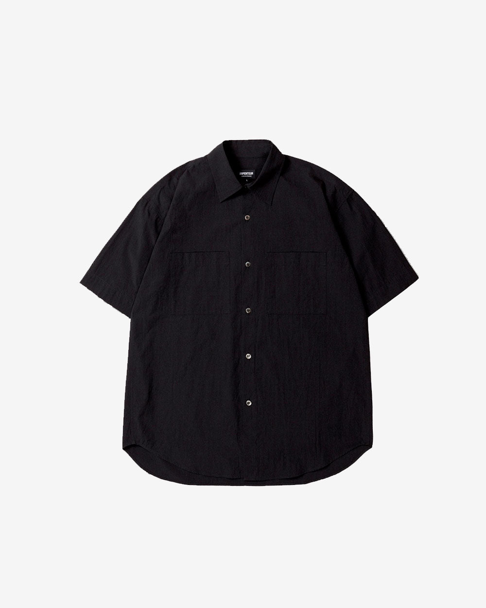 STEREO - Mens Short Sleeved Shirt - Black