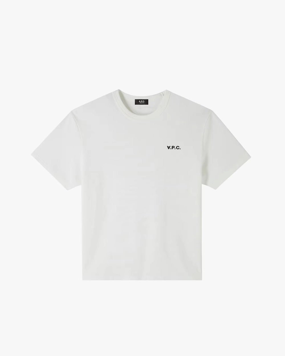 Boxy Petit VPC T-shirt - White/Dark Navy Blue