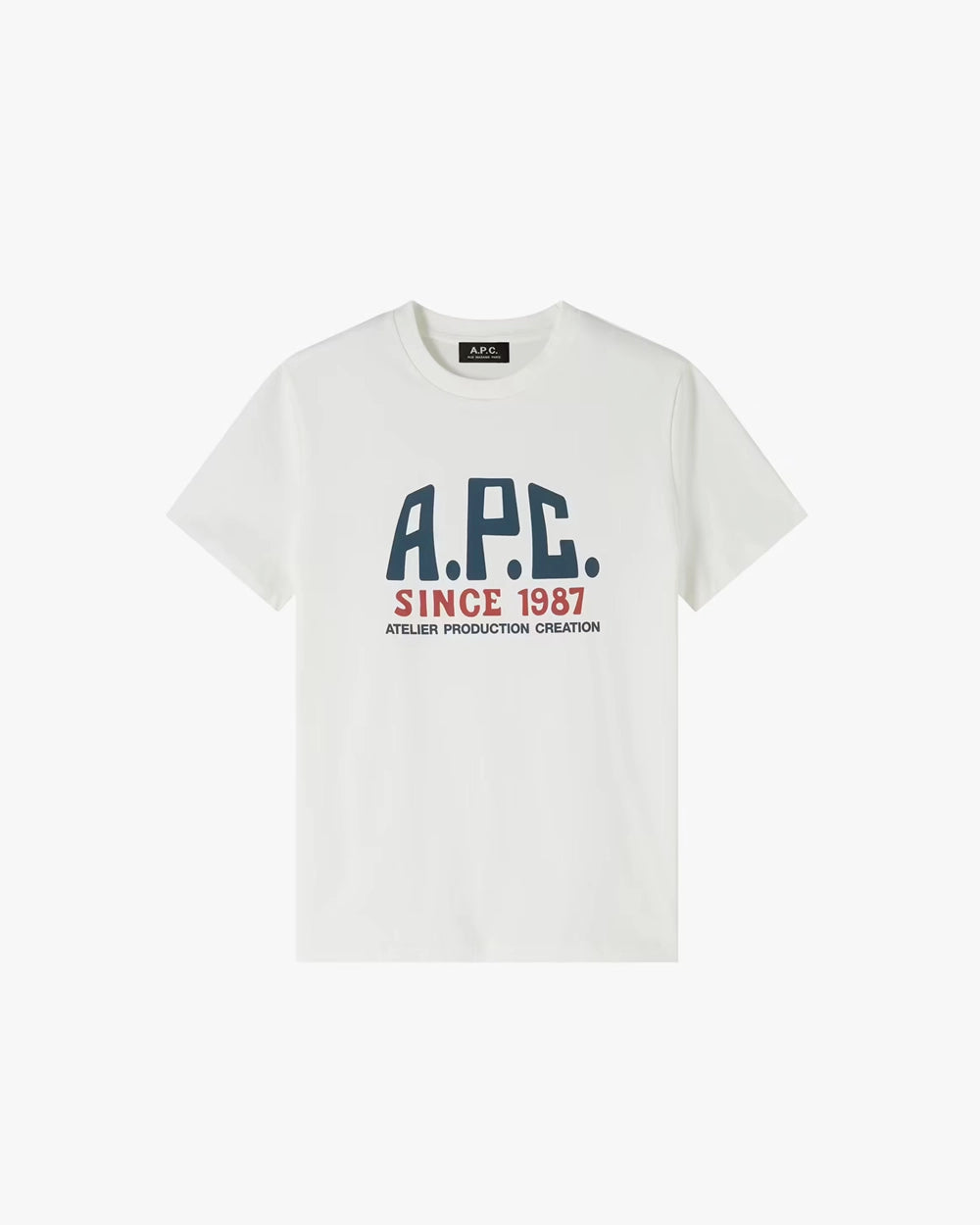 Print Label T-Shirt - White