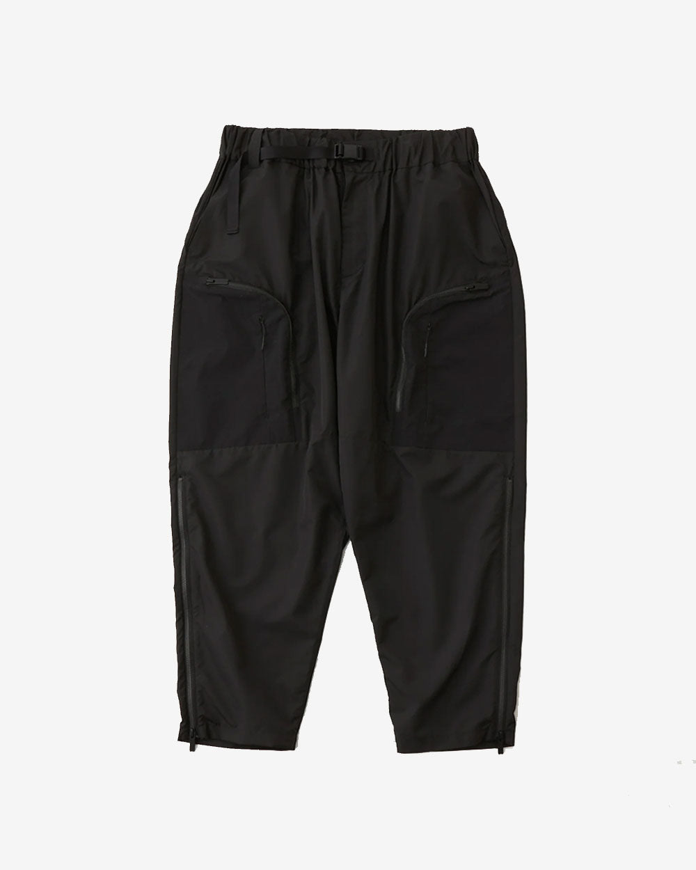 Tapered Cargo Pants - Black