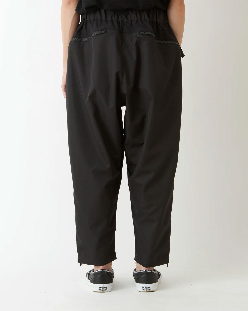 Tapered Cargo Pants - Black