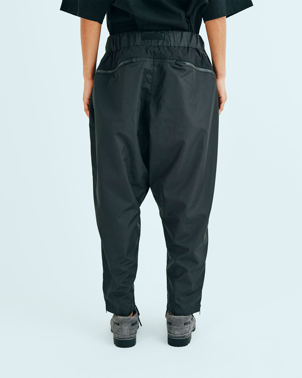 Tapered Cargo Pants - Black