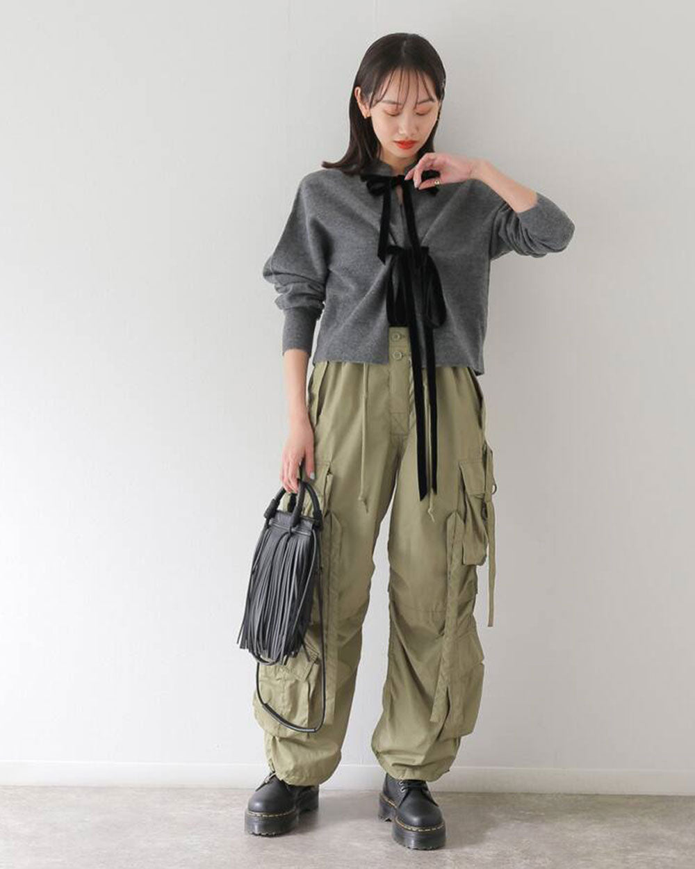 Rhodolirion - Techno Pants - Broadcloth - Olive – onionbkk.com / Onion