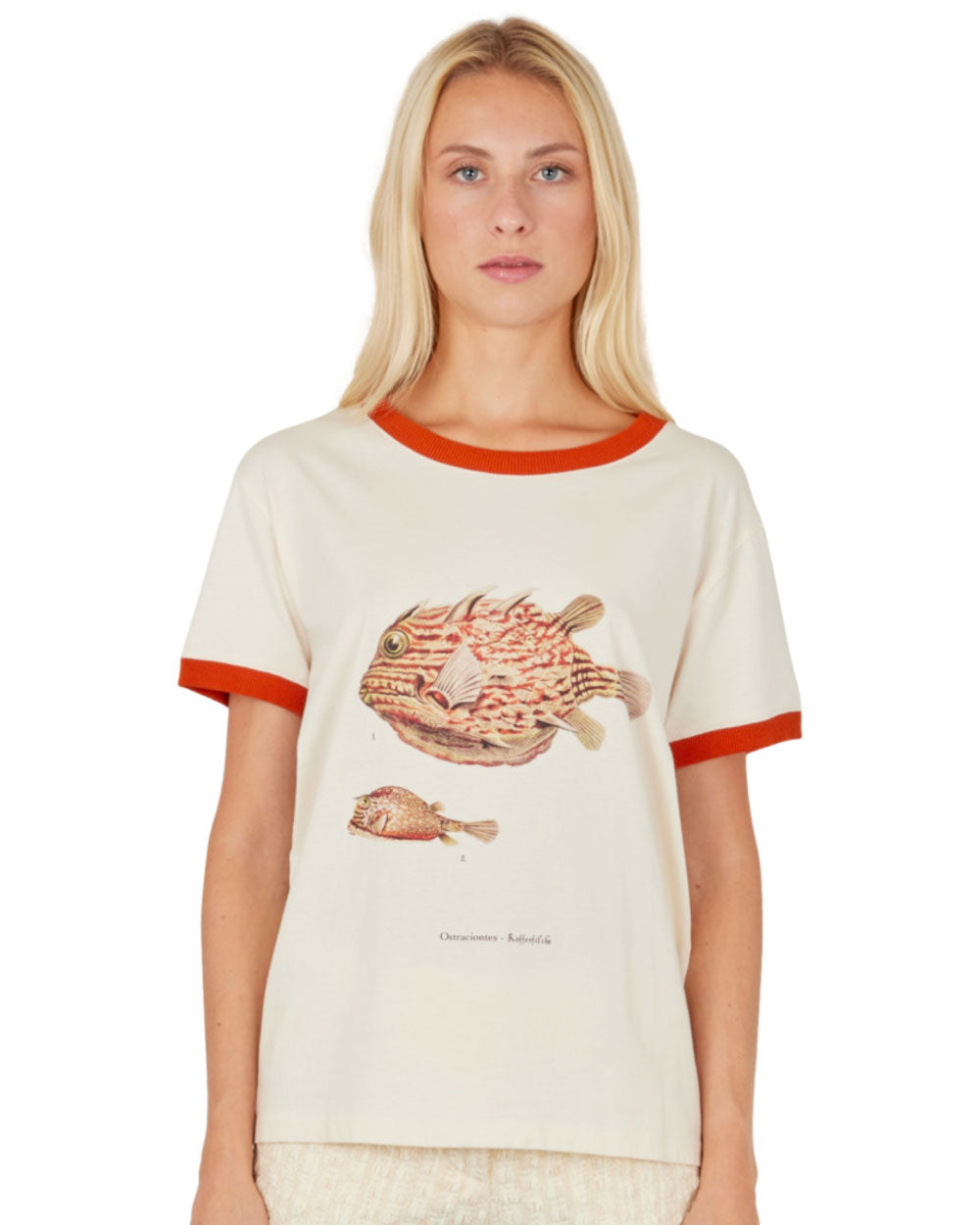 Tee-Shirt Fish - Beige