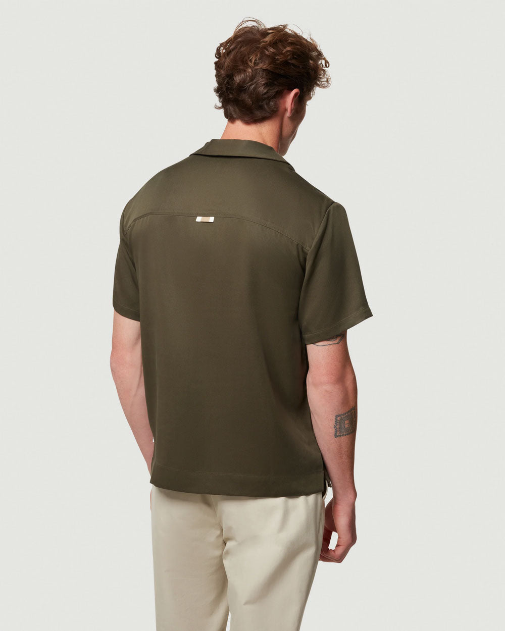 Tencel Shirt -Khaki