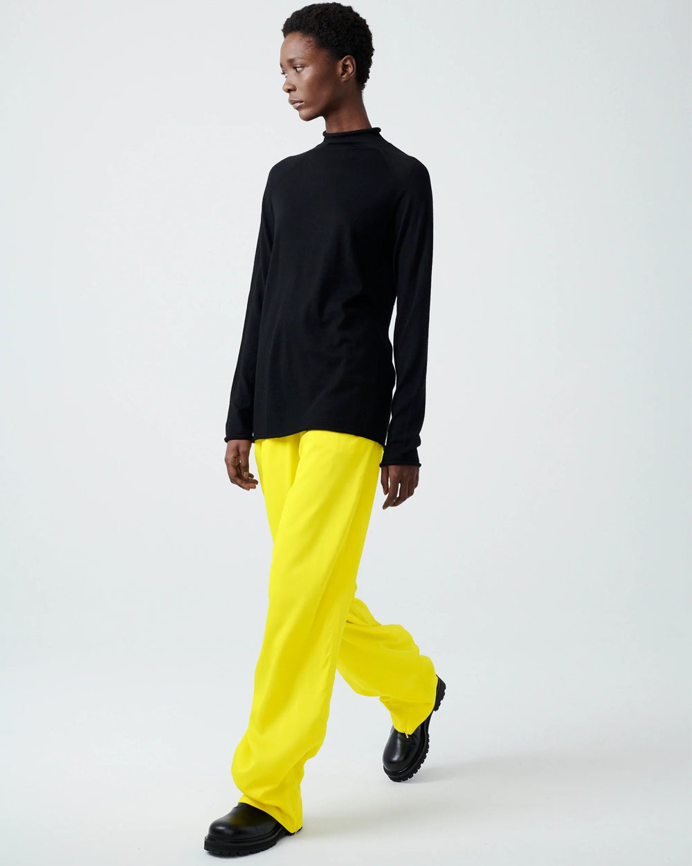 Tenu Gather Waist Volume Pants - Quince