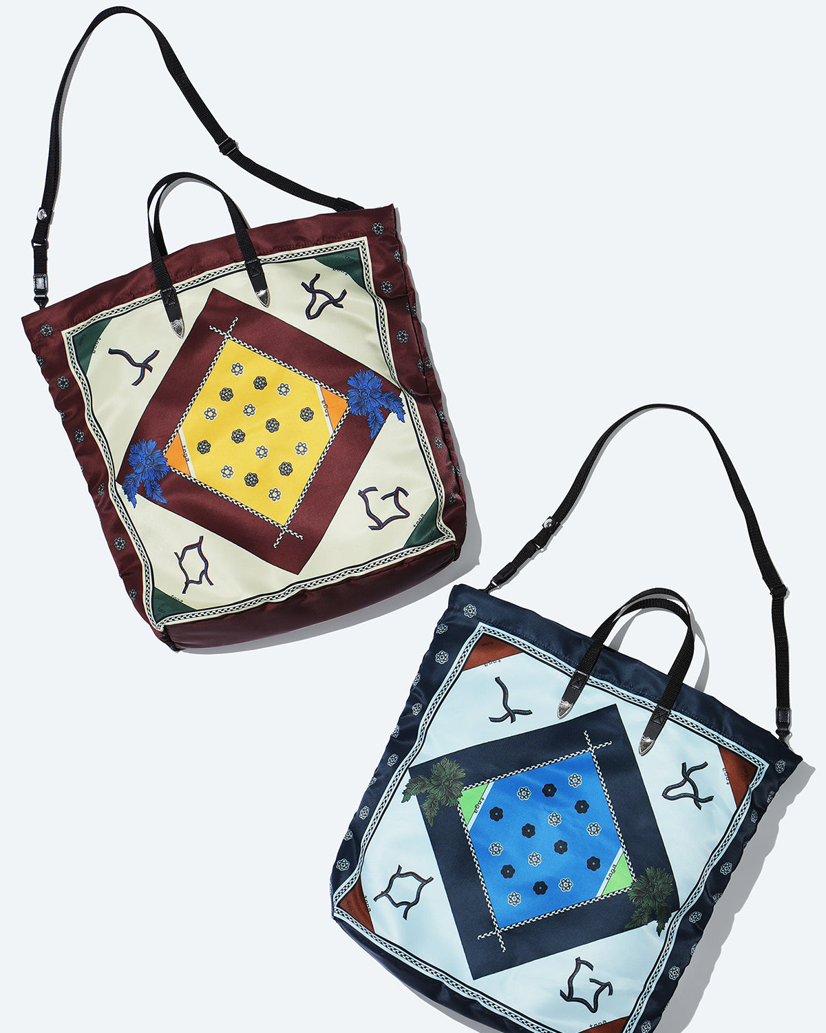 Print Tote Bag - Yellow