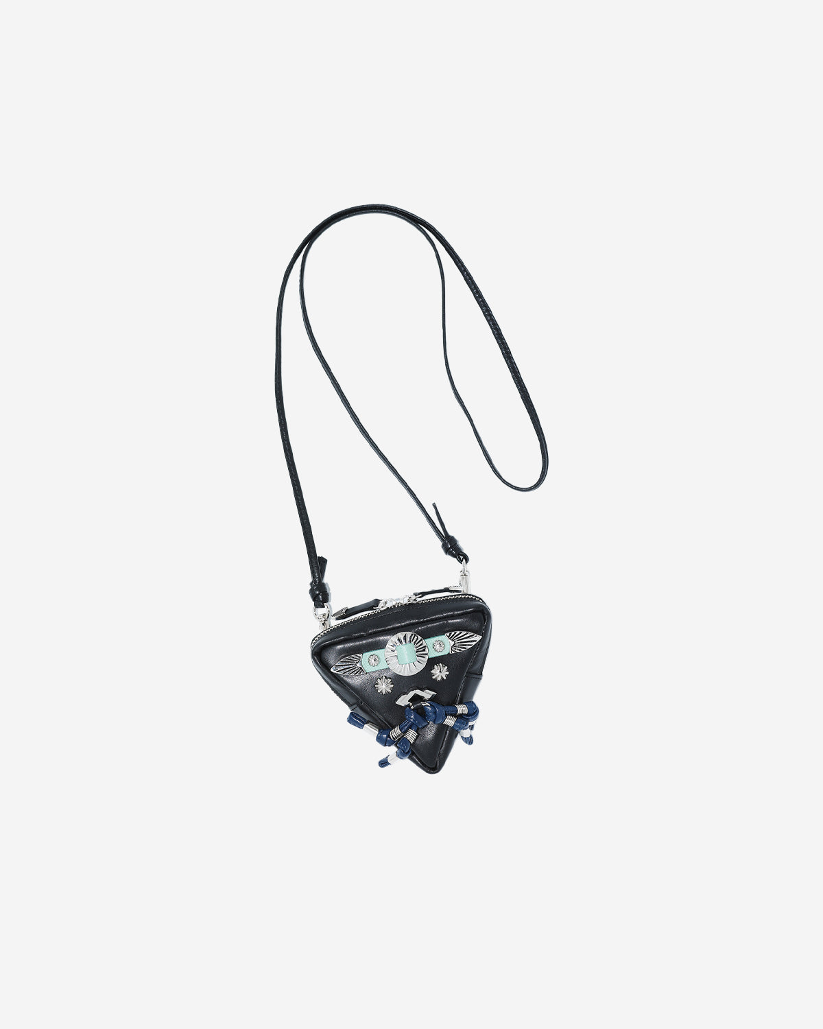 Triangle Shoulder Pouch - Black