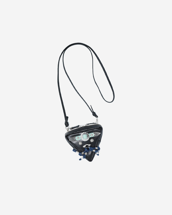 Triangle Shoulder Pouch - Black