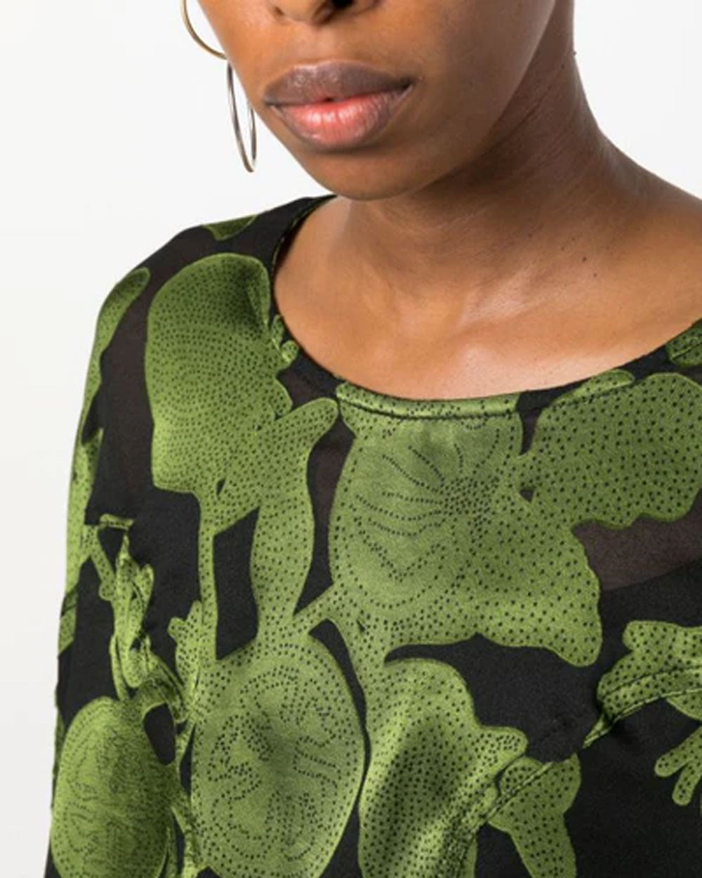 Tomato Blouse - Black Green Tomato