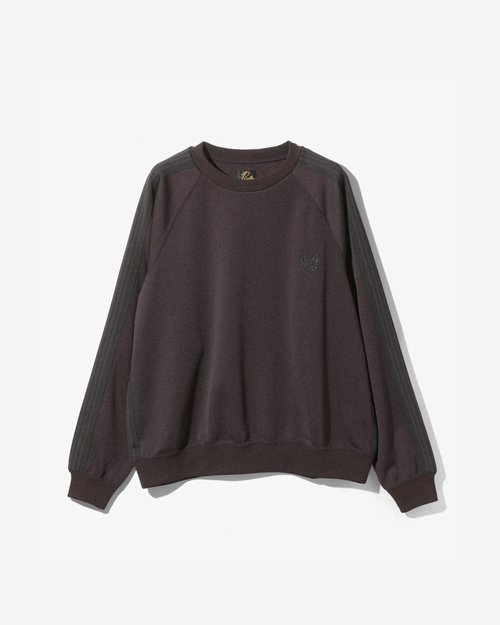 Track Crew Neck Shirt - Poly Smooth - Dark Purple