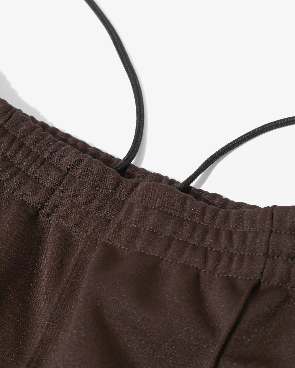 Track Pant - Poly Smooth - Dark Brown