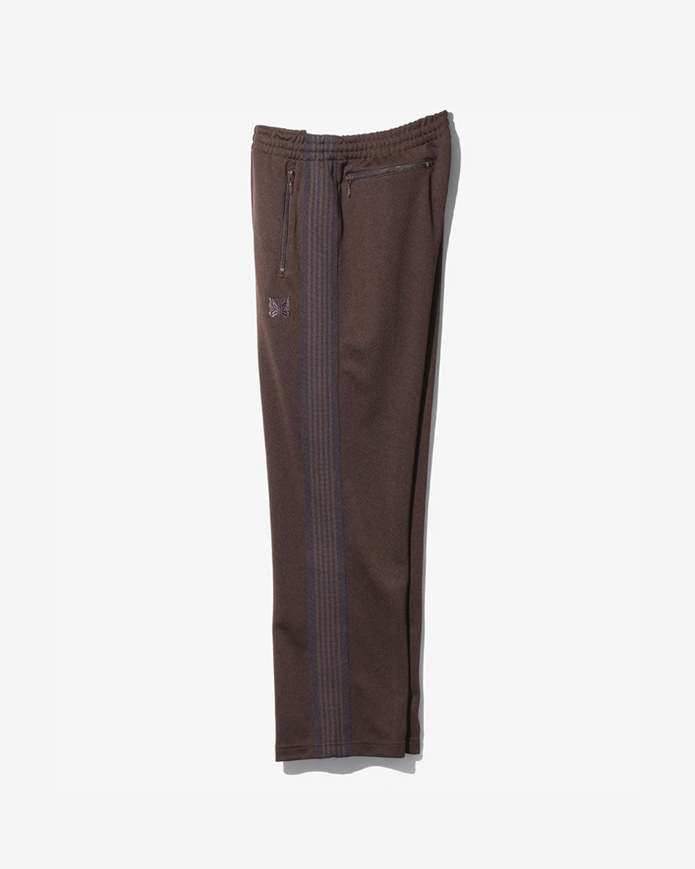 Track Pant - Poly Smooth - Dark Brown