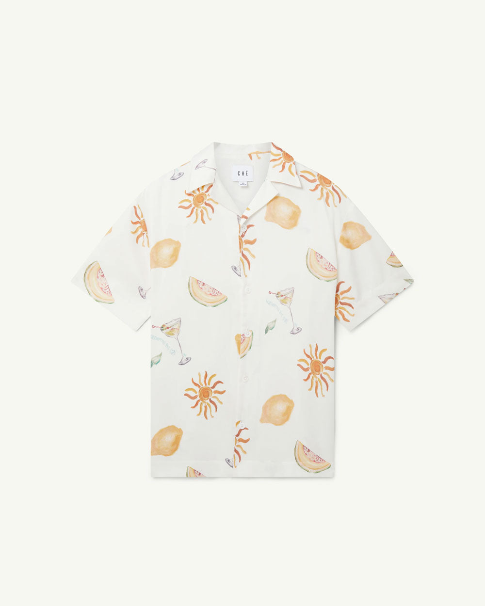 Tropical Refresh Shirt - Ivory