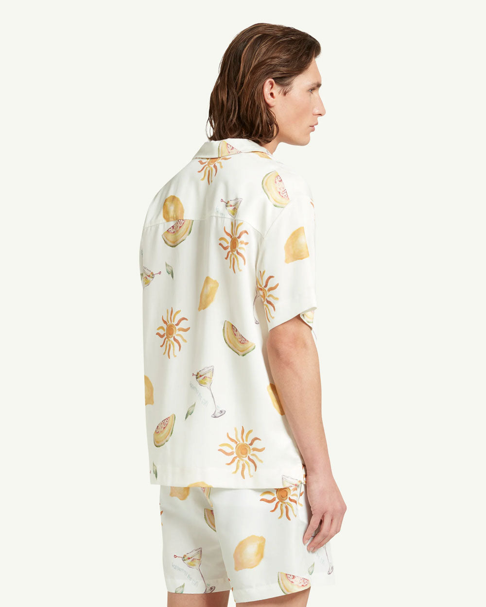 Tropical Refresh Shirt - Ivory