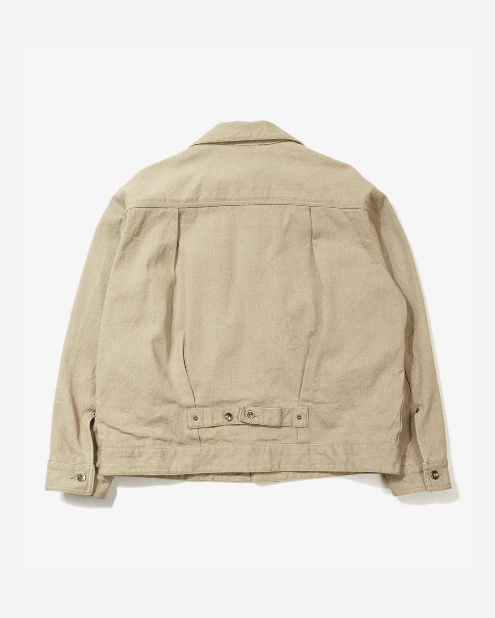 Trucker Jacket - Khaki 13oz Broken Denim