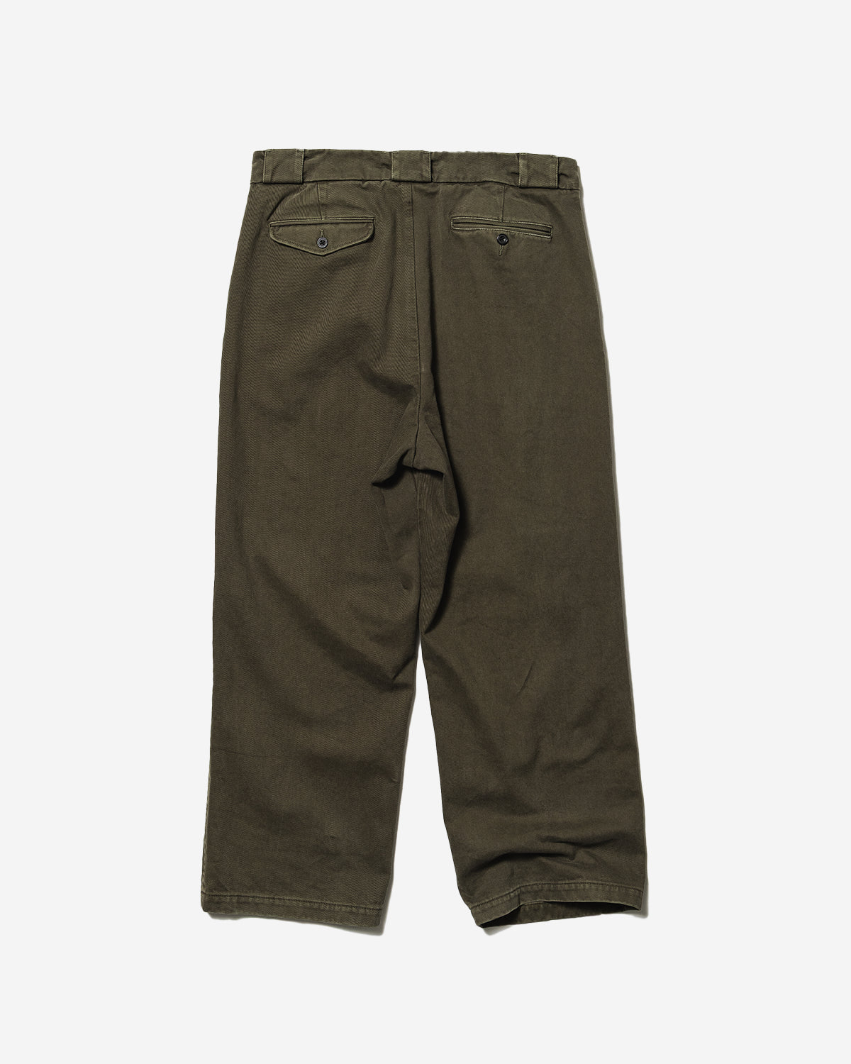 Unlikely Guide 2P Trousers Twill - Olive