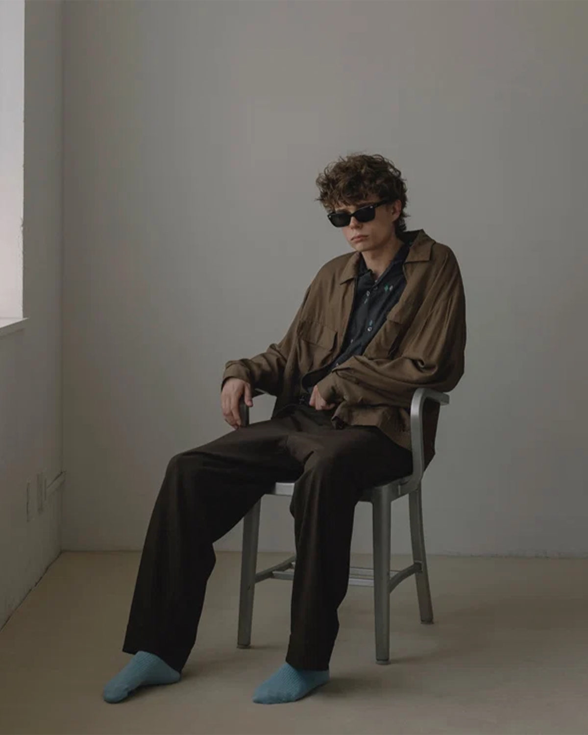 Unlikely Rayon Shirts S/S Argyle  - Charcoal
