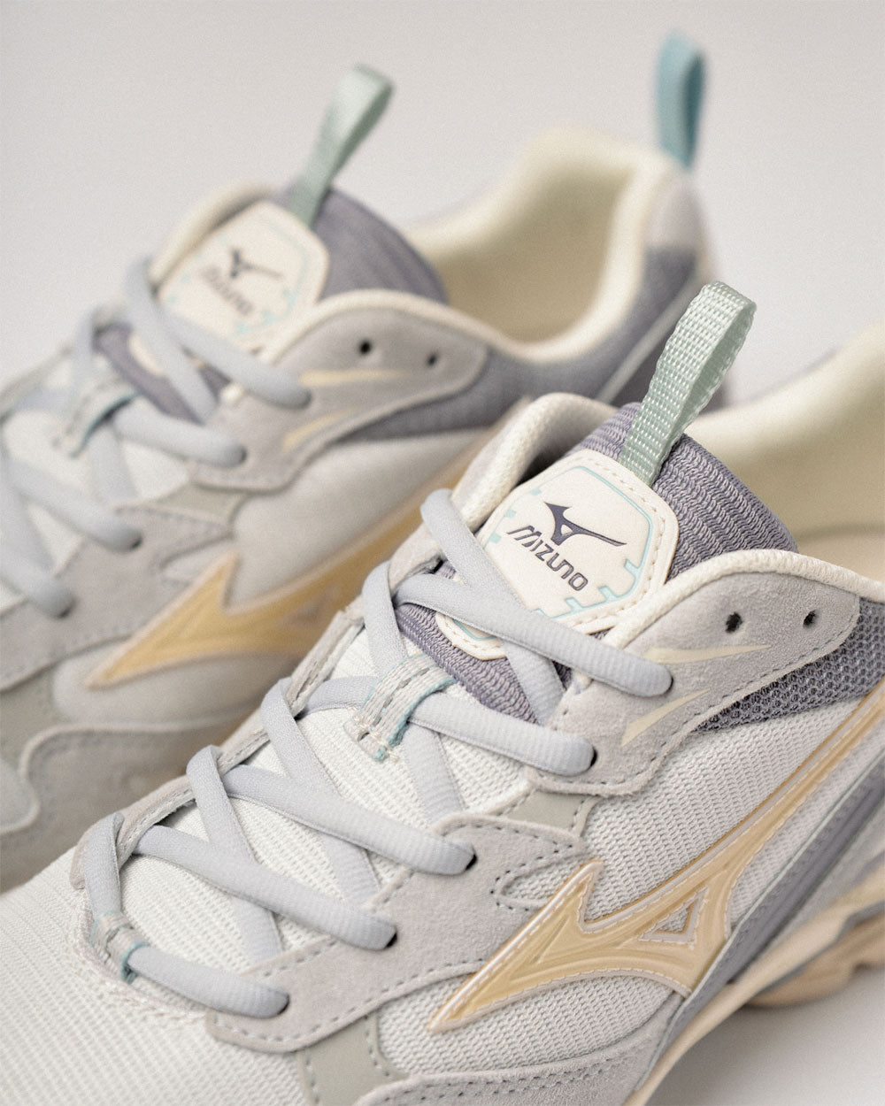 Mizuno Wave Rider 10 Premium Arctic Ice Pristine Nimbus Cloud onionbkk Onion