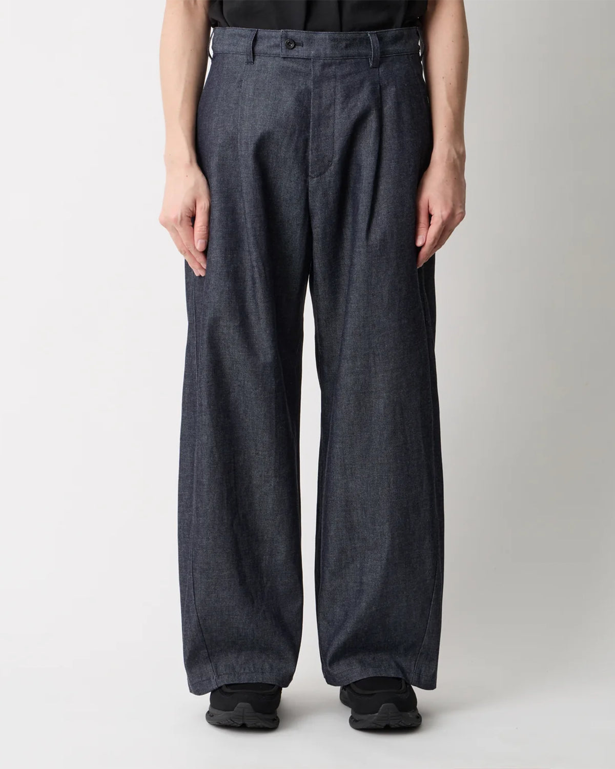 Denim Curve Pants - Indigo