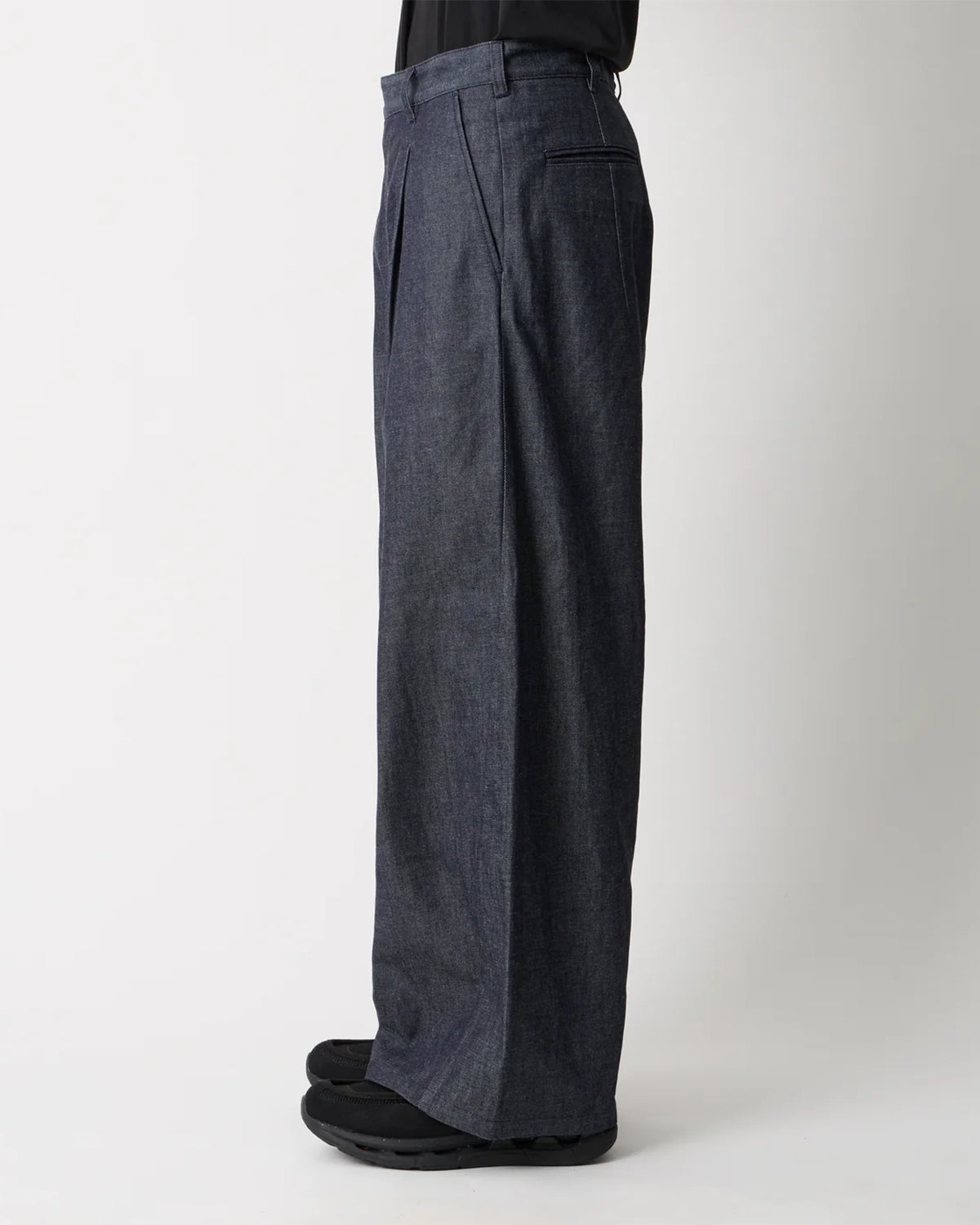 Denim Curve Pants - Indigo
